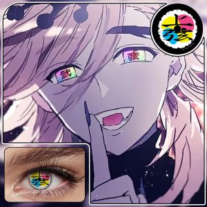Coloredeye Blind Douma Prescription Cosplay Colored Contact Lenses