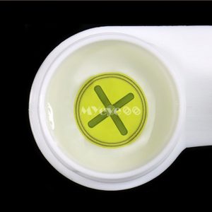 Coloredeye Blind Button Eye Green Cosplay Colored Contact Lenses