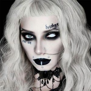 Coloredeye Blind Mini Sclera White Out Cosplay Colored Contact Lenses