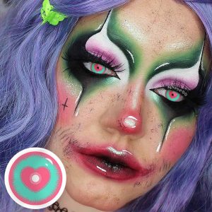 Coloredeye Blind Minecraft Green Pink Prescription Cosplay Colored Contact Lenses