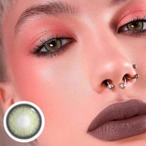 Coloredeye Norko Green Prescription Colored Contact Lenses