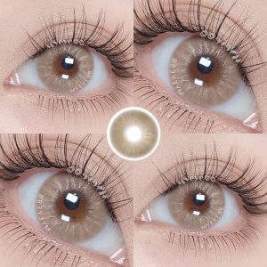 Coloredeye Eros Brown Prescription Colored Contact Lenses