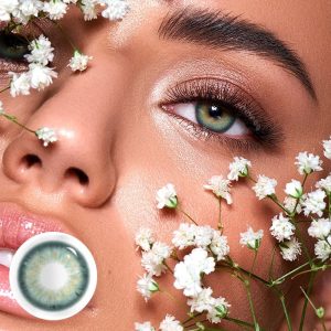 Coloredeye Aegean Sea II Green Prescription Colored Contact Lenses