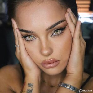 Coloredeye Magic Coral Gold Brown Prescription Colored Contact Lenses