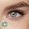 Coloredeye Rebirth Cosmic Green Prescription Colored Contact Lenses