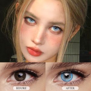 Coloredeye Moss Blue Colored Contact Lenses丨1 Day