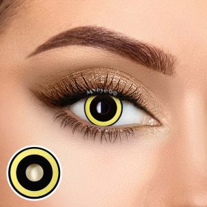 Coloredeye Nebulos Yellow Cosplay Colored Contact Lenses