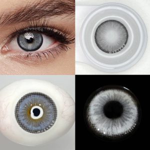 Coloredeye Norko Grey Prescription Men Colored Contact Lenses