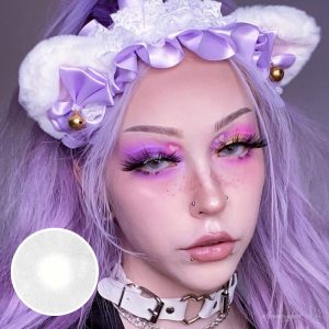 Coloredeye Aurora Grey Natural Prescription Colored Contact Lenses