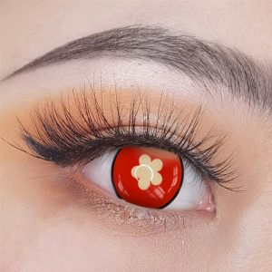 Coloredeye Blind Hutao Red Cosplay Colored Contact Lenses