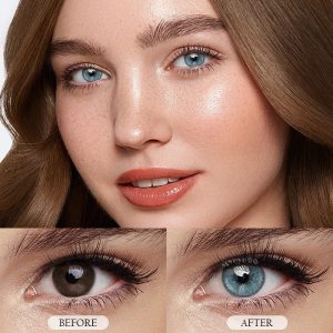 Coloredeye Van Gogh Blue Prescription Colored Contact Lenses