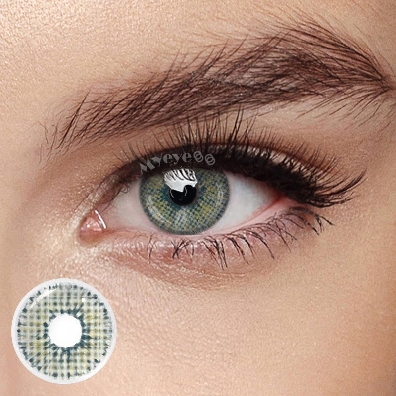 Coloredeye Van Gogh Green Prescription Colored Contact Lenses