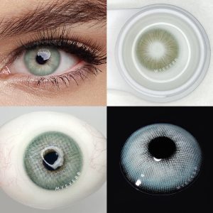 Coloredeye Rome Times Green Prescription Colored Contact Lenses