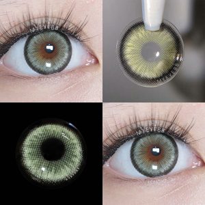 Coloredeye Norko Green Prescription Colored Contact Lenses