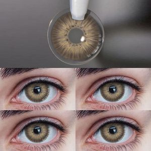 Coloredeye New York III Brown Prescription Colored Contact Lenses