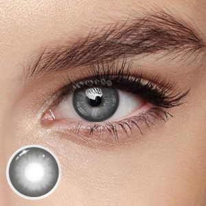 Coloredeye Dolly Grey Prescription Colored Contact Lenses