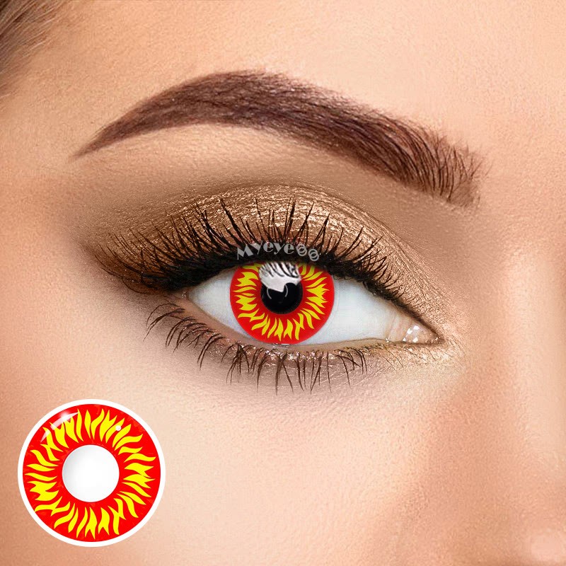 Coloredeye Wolf Eyes Cosplay Colored Contact Lenses