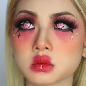 Coloredeye Blind Coral Cosplay Colored Contact Lenses