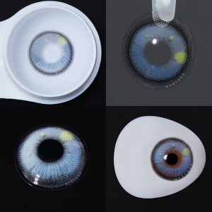Coloredeye Kranya Grey Prescription Cosplay Colored Contact Lenses
