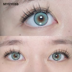 Coloredeye Nowhere S27 Blue Prescription Colored Contact Lenses