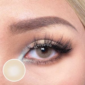 Coloredeye Hid II Ocre Prescription Colored Contact Lenses