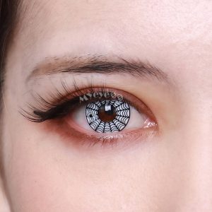 Coloredeye Spider Web White Cosplay Colored Contact Lenses