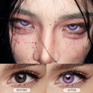 Coloredeye Mythic Eye Violet Cosplay Colored Contact Lenses丨1 Day