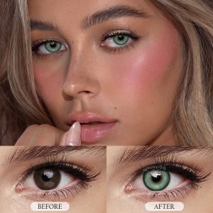 Coloredeye Breeze Green Prescription Colored Contact Lenses