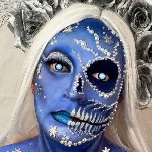 Coloredeye Blind Snowflake Cosplay Colored Contact Lenses