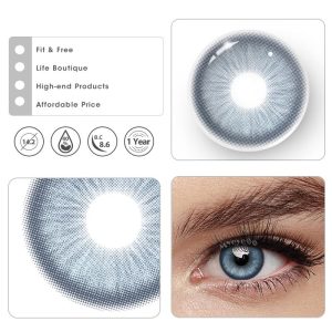 Coloredeye Aloe Blue Colored Contact Lenses