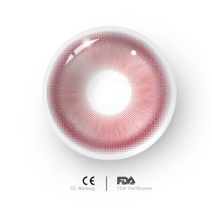 Coloredeye Magic Coral Red Prescription Colored Contact Lenses