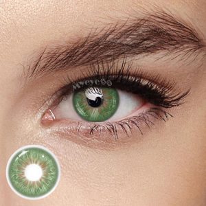 Coloredeye Crush Green Prescription Colored Contact Lenses