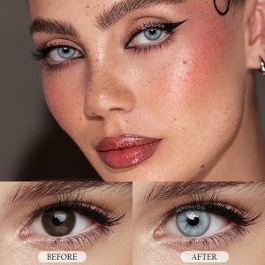 Coloredeye Starlens Grey Prescription Colored Contact Lenses