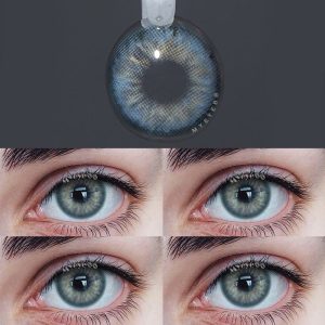 Coloredeye Aegean Sea II Grey Prescription Men Colored Contact Lenses
