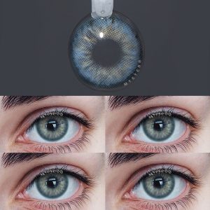 Coloredeye Aegean Sea II Grey Prescription Colored Contact Lenses