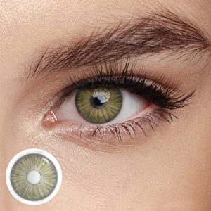 Coloredeye New York II Appeal Grey Brown Prescription Colored Contact Lenses