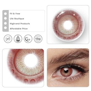 Coloredeye Mythic Eye Red Cosplay Colored Contact Lenses丨1 Day