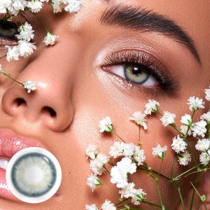 Coloredeye Aegean Sea II Grey Prescription Colored Contact Lenses