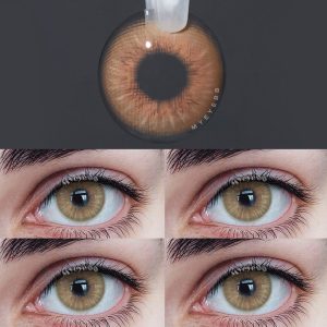 Coloredeye Sin Brown Prescription Colored Contact Lenses