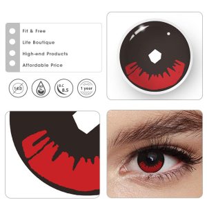 Coloredeye Blind Kamado Tanjirou Prescription Cosplay Colored Contact Lenses