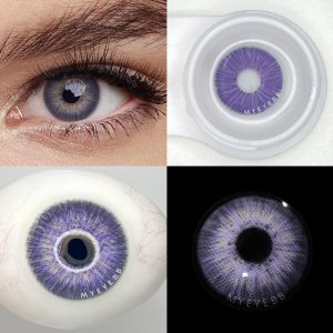 Coloredeye New York III Violet Prescription Colored Contact Lenses