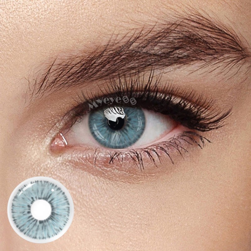 Coloredeye Van Gogh Blue Prescription Colored Contact Lenses