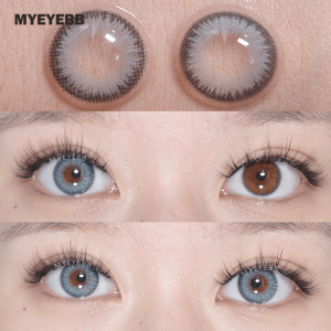 Coloredeye Y2K Boho Blue Prescription Colored Contact Lenses