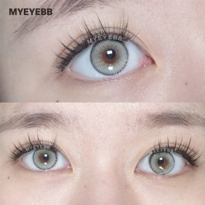 Coloredeye Nowhere S7 Grey Prescription Colored Contact Lenses