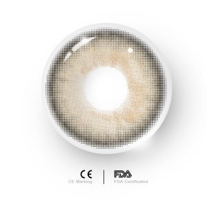 Coloredeye Wild DNA Brown Colored Contact Lenses