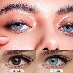 Coloredeye Sin Blue Prescription Colored Contact Lenses