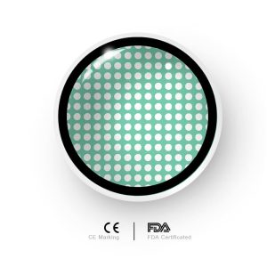 Coloredeye Blind Mesh Green Prescription Cosplay Colored Contact Lenses