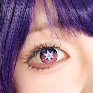 Coloredeye Blind Ruby Hoshino Purple Cosplay Colored Contact Lenses