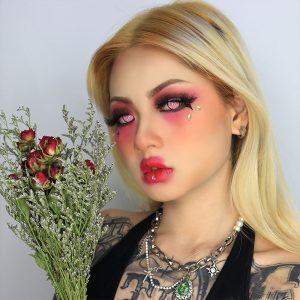 Coloredeye Blind Coral Cosplay Colored Contact Lenses