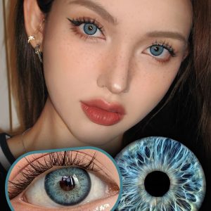 Coloredeye Tyrande Blue Prescription Colored Contact Lenses